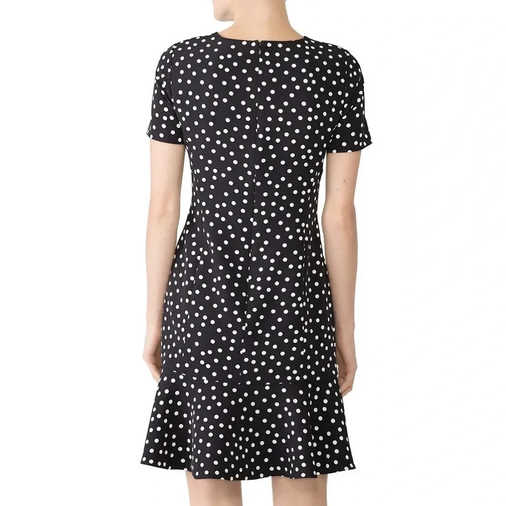 Slate + Willow black and white polka dot dress